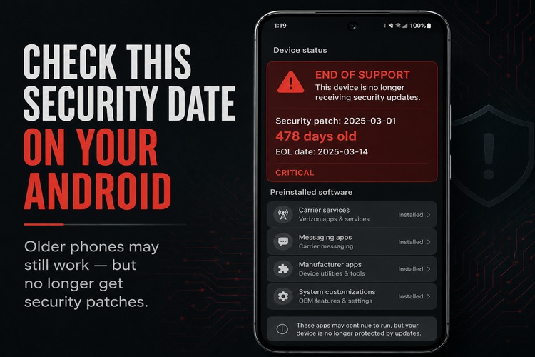Check This Security Date On Your Android