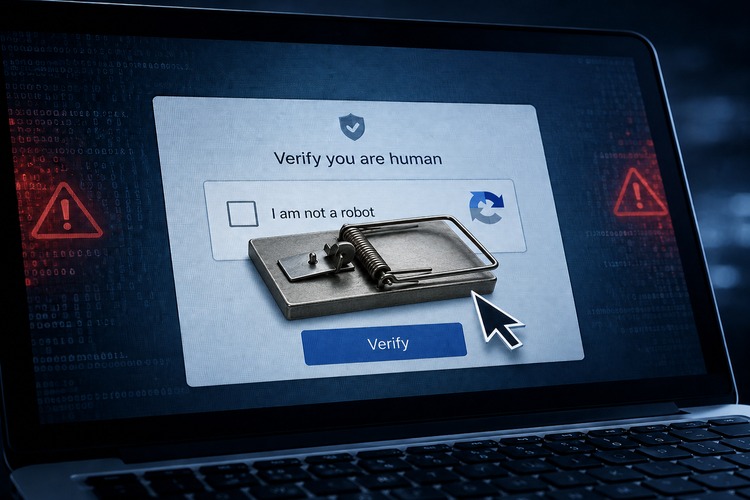 Fake CAPTCHA Scams Turn Routine Web Checks Into Malware Traps