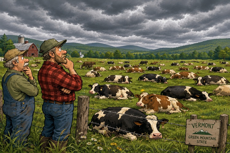 Do Cows Predict the Weather?
