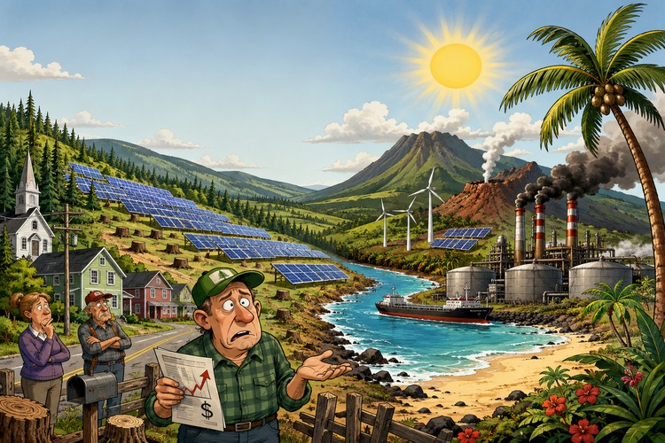 As Hawaii Burns Oil, Vermont Gets GWSA