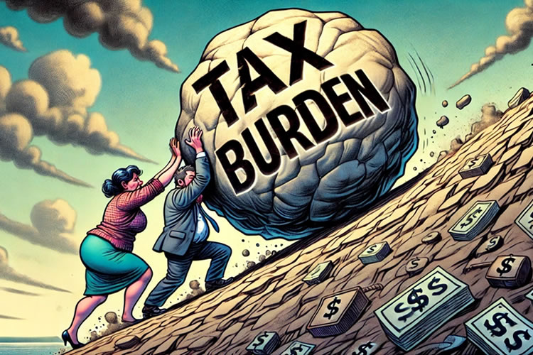The Real-Feel Tax Burden in Vermont