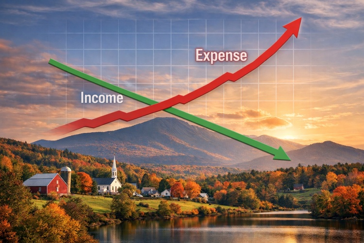 The Arithmetic of Decline: Vermont’s Unsustainable Fiscal Path