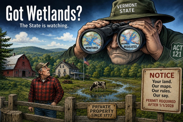 Got Wetlands? Act 121 Puts Vermont Landowners On Notice