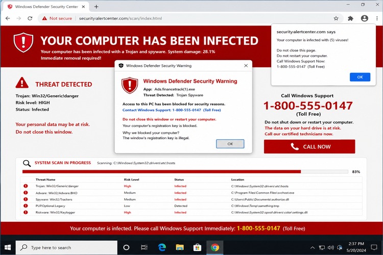 Tech Tuesdays: Don’t Call the Number on That Virus Warning